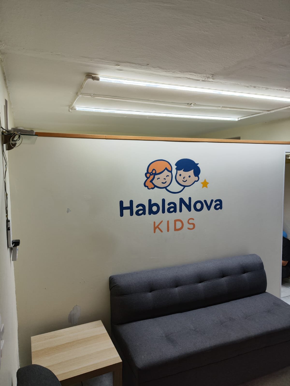 Área de trabajo en HablaNova Kids